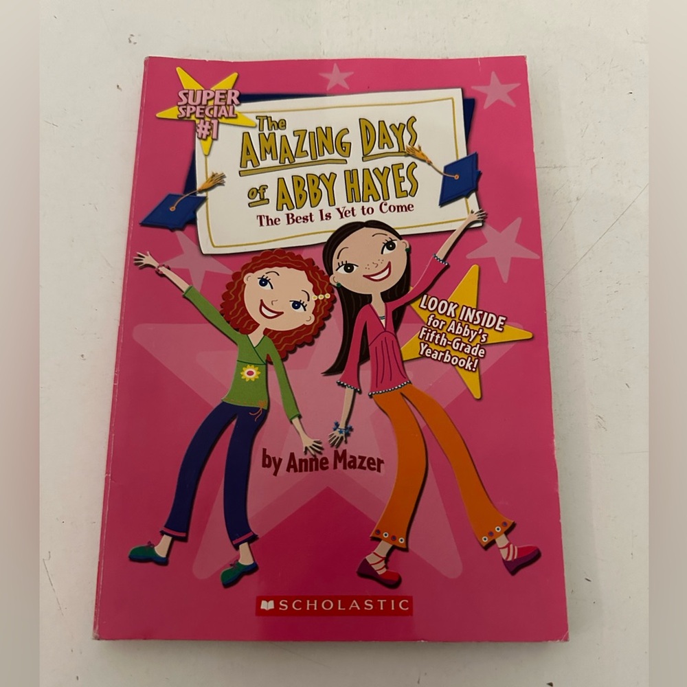 Scholastic Pink Abby Hayes Book
